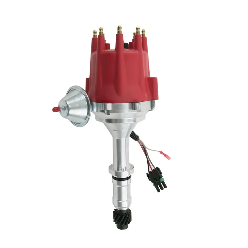 Top Street Performance Pro-Series Distributor – Buick Small-Block V8 (215–350 Cid), Ready-To-Run W/Red Cap 1