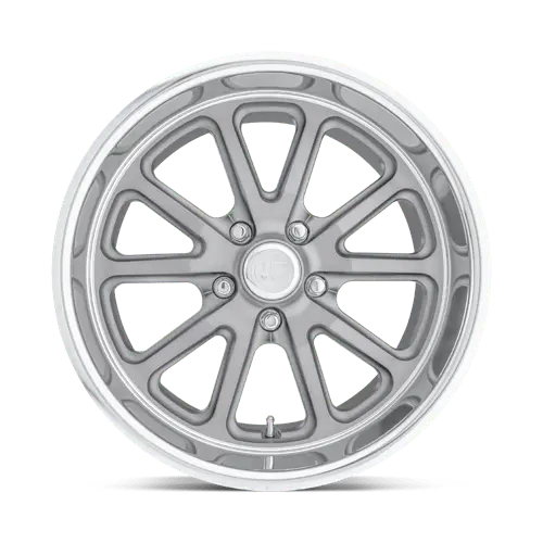 Us Mag U111 18X8 Inch Alloy Wheel – 5X5.0 Bolt Pattern, Machined Face With Matte Gunmetal 1