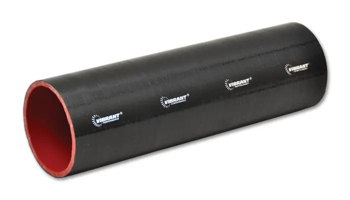 Vibrant Performance 27191 4 Ply Silicone Sleeve; 4 In. I.D. X 12 In. Long; Black; 1