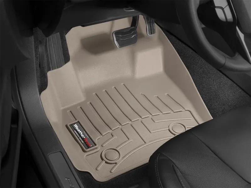 Weathertech 454261 Digitalfit Tan Front-Row Floor Liners – Precision Trim Fit 1